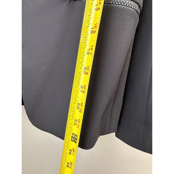 Veronica Beard Scuba Dickey Jacket in Black Size 6 NEW Womens Blazer Made in USA - Picture 2 of 9